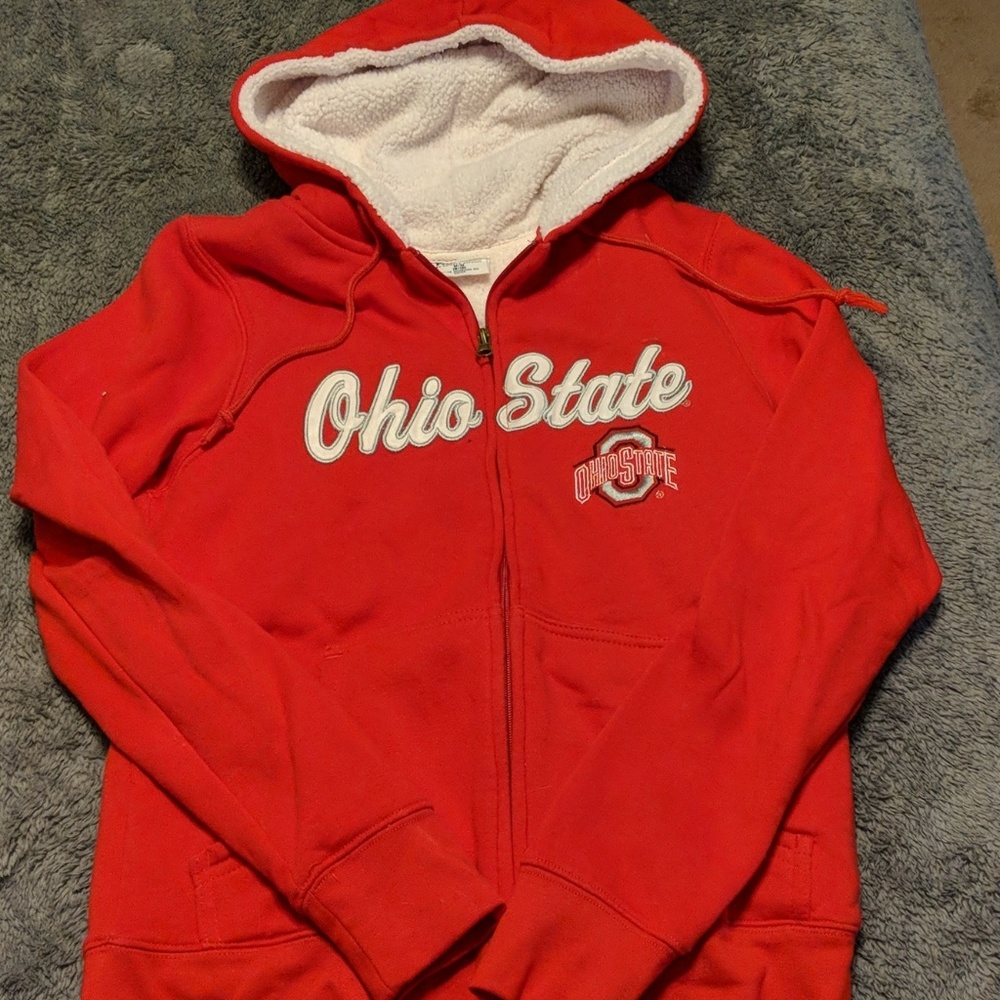 Fleece lined Ohio State jacket